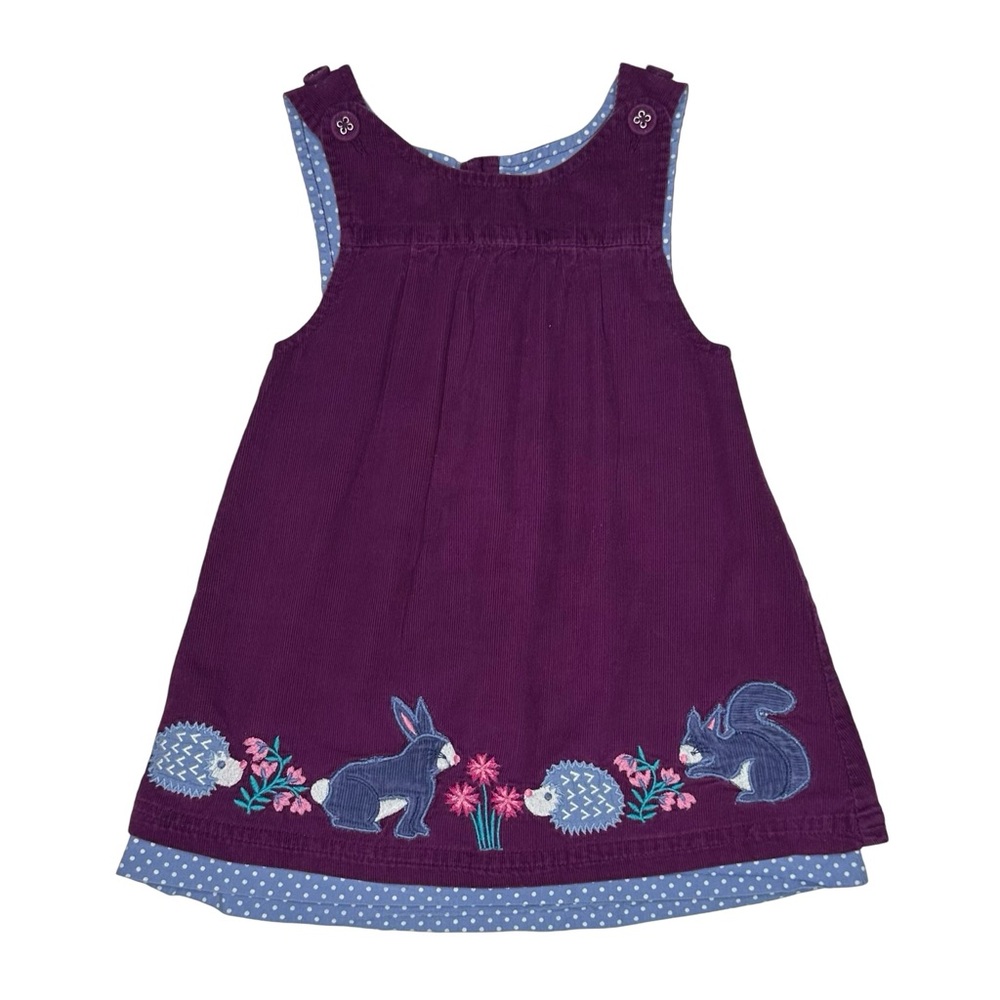Jojo Maman‎ Bebe Woodland Animals Appliqué Cord Pinnie